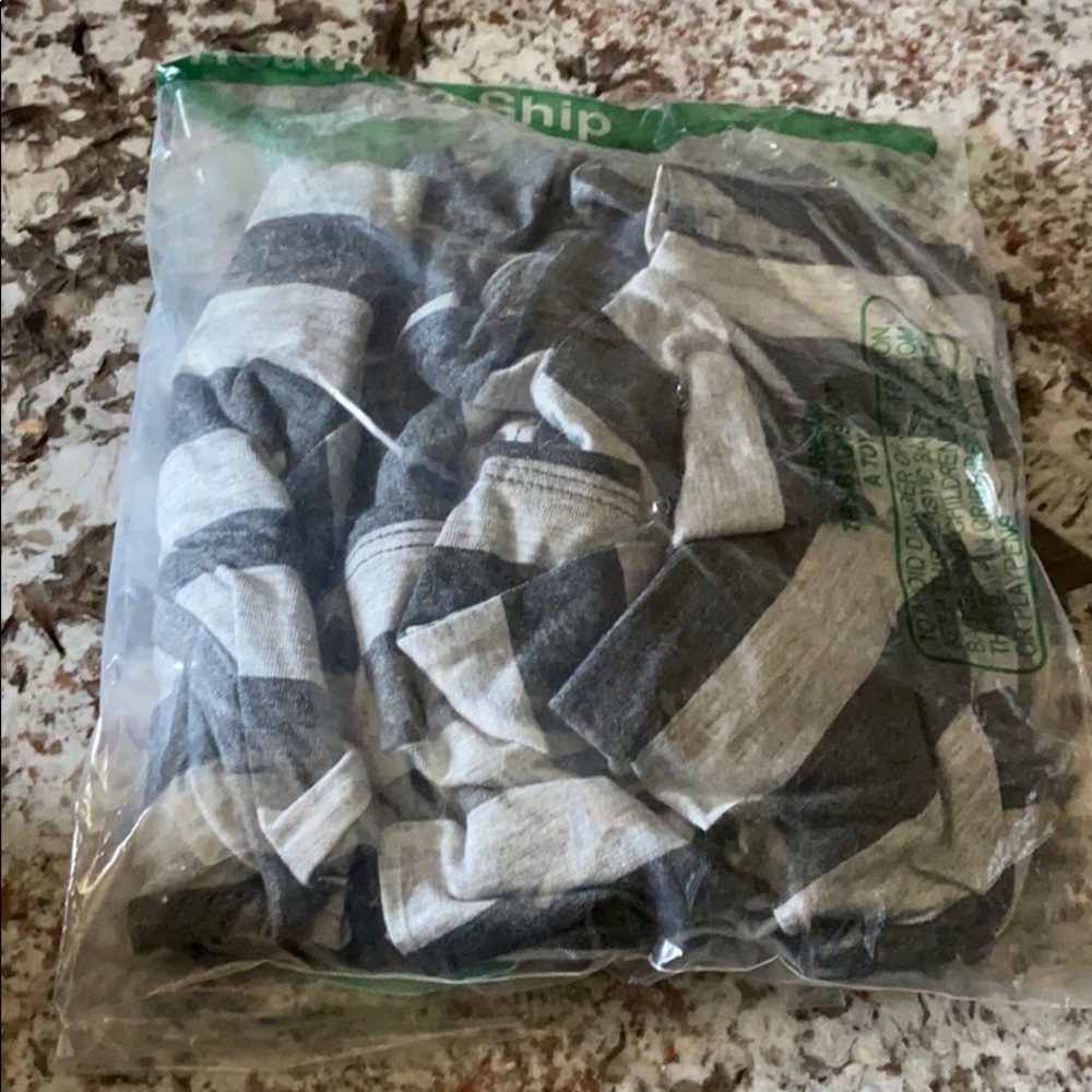 Charcoal stripe tunic - Picture 3 of 4